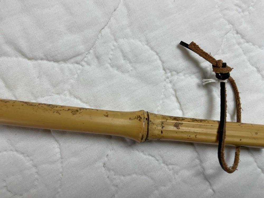 Antique Souvenir Trading Post Tomahawk, Bamboo Handle, Hand Made