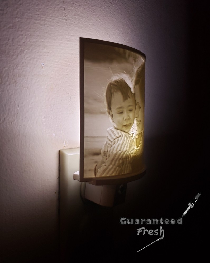 Personalized Custom Photo Night light - Made to order