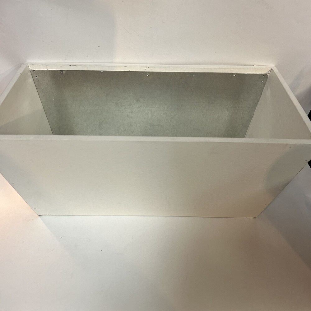 Snowflake White Planter/Gift Basket/ Home Decor- Multiple available
