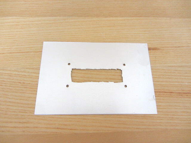 Bezel and Clear Back Plate for 16x2 LCD Char Display No precise cut required