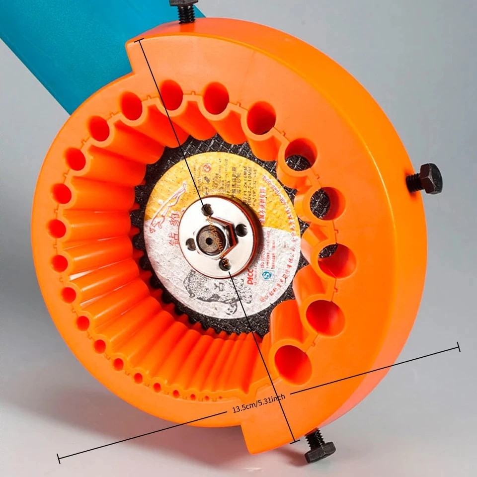 Angle Grinder Drill Bit Sharpener Tool for 2-13mm Bit Power Grinding Attachme US