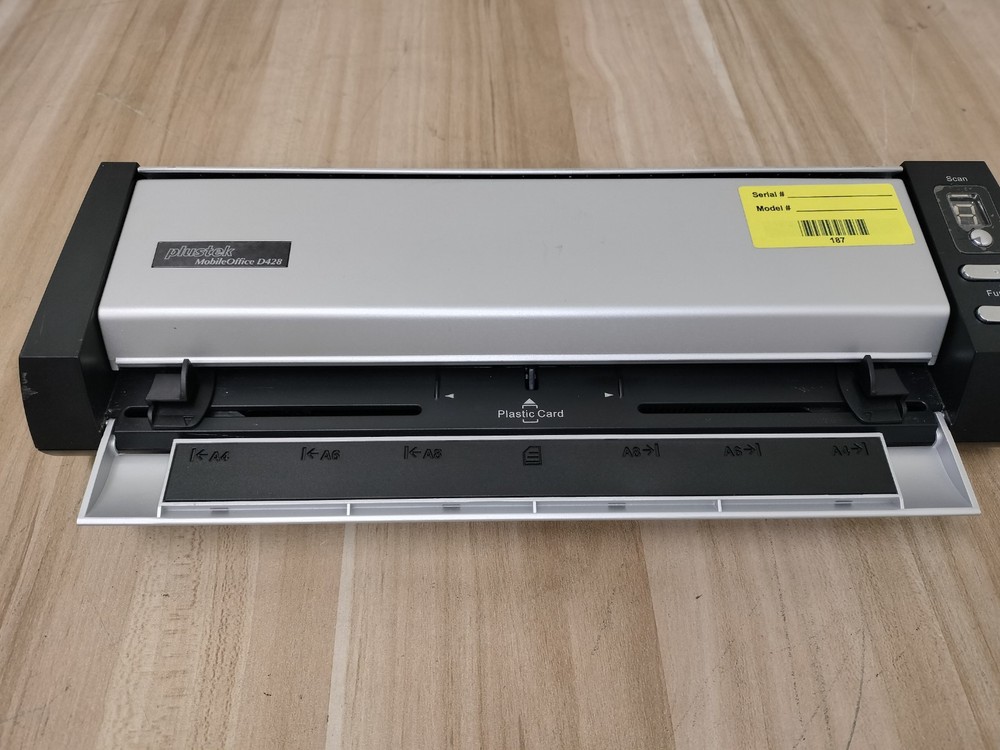 Plustek MobileOffice D428 600dpi Duplex Handheld Sheetfed Scanner