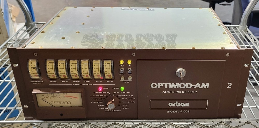 Orban Optimod-AM 9100B Audio Processor 9100B2/U10