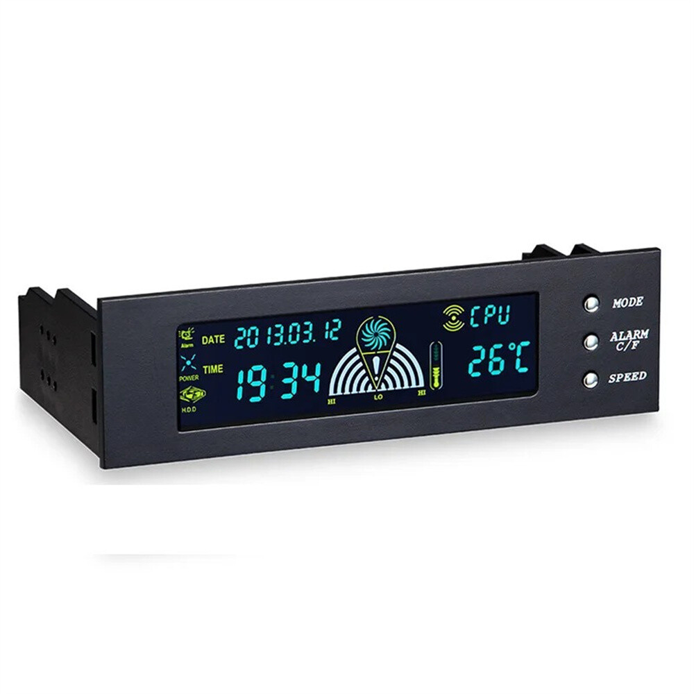 5.25 Inch 12V PC Computer Fan Controller 3 Fan Speed Controller