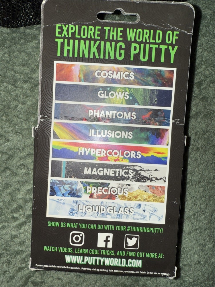 Fun Crazy Aarons Putty Strange Attractor 4”, 3.2 oz