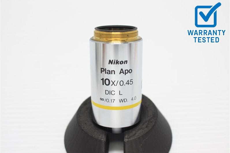 Nikon Plan Apo 10x/0.45 DIC L Microscope Objective Unit 9