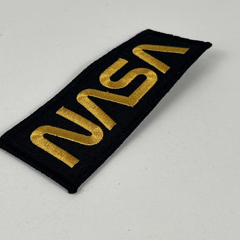 NASA APOLLO MERCURY Space Program Patch Embroidered Badge Vintage Gray B1598