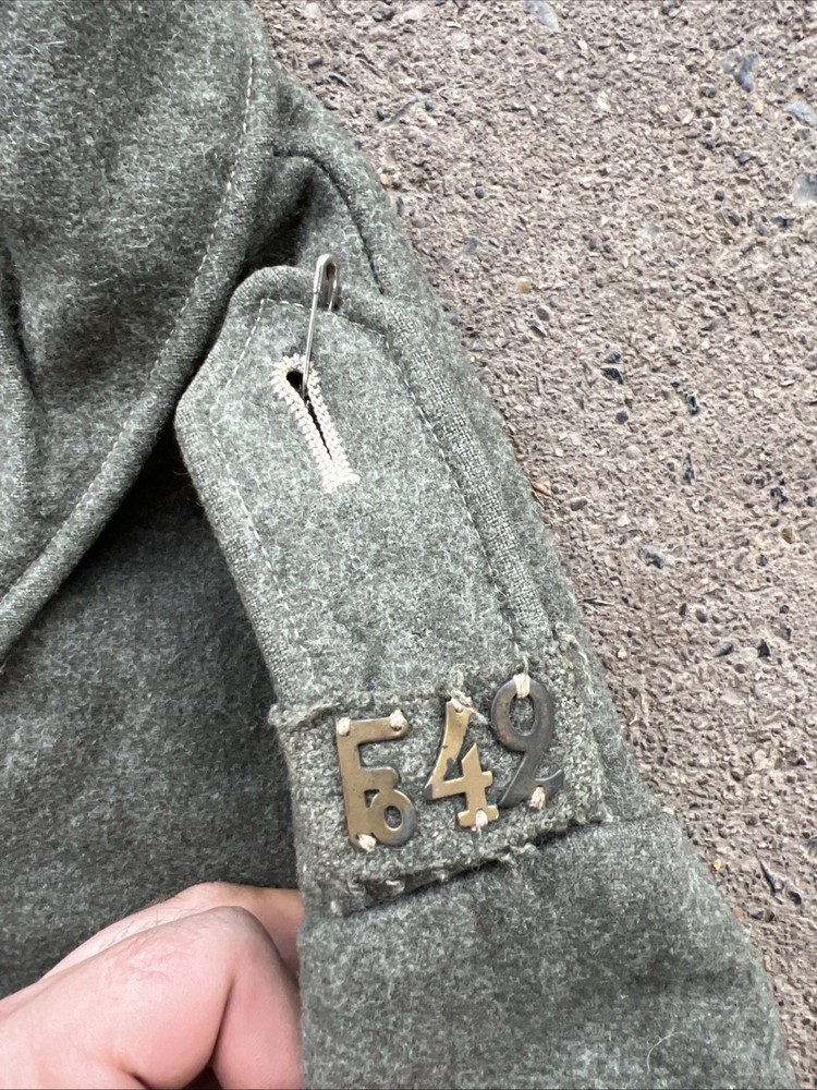 WW2 Swiss Army Wool Enlisted Uniform 1940 Dated (AA655