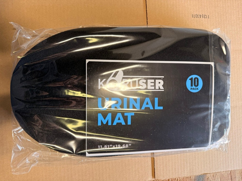 Urinal Mats - 10/case (black)