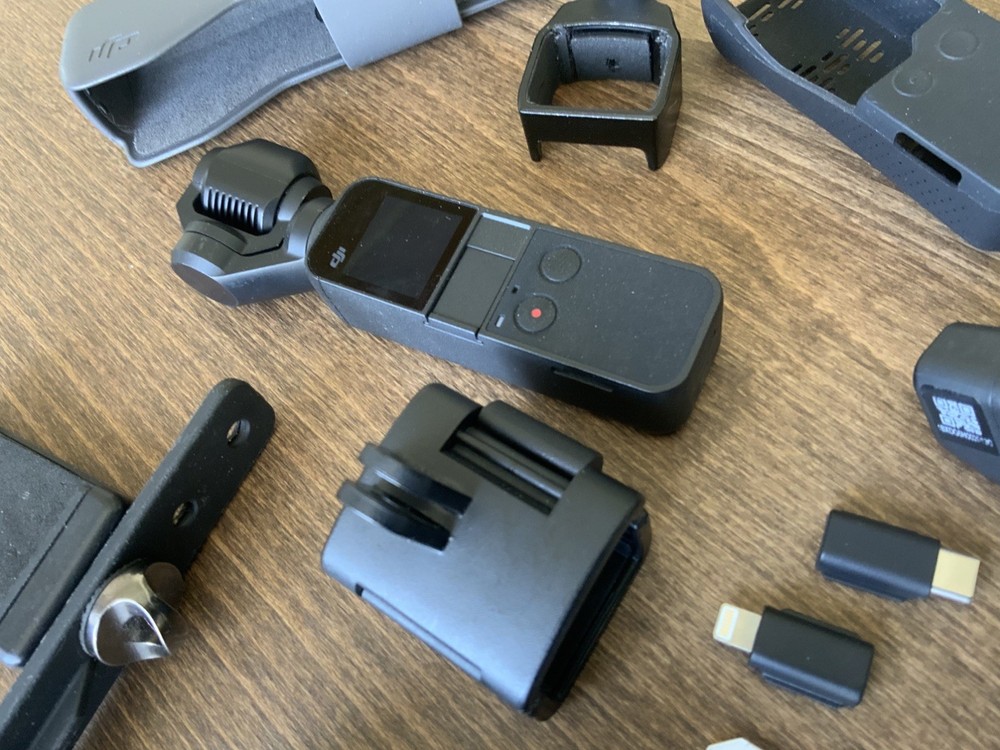Dji Osmo Pocket plus brackets & Accesorys (see pics)