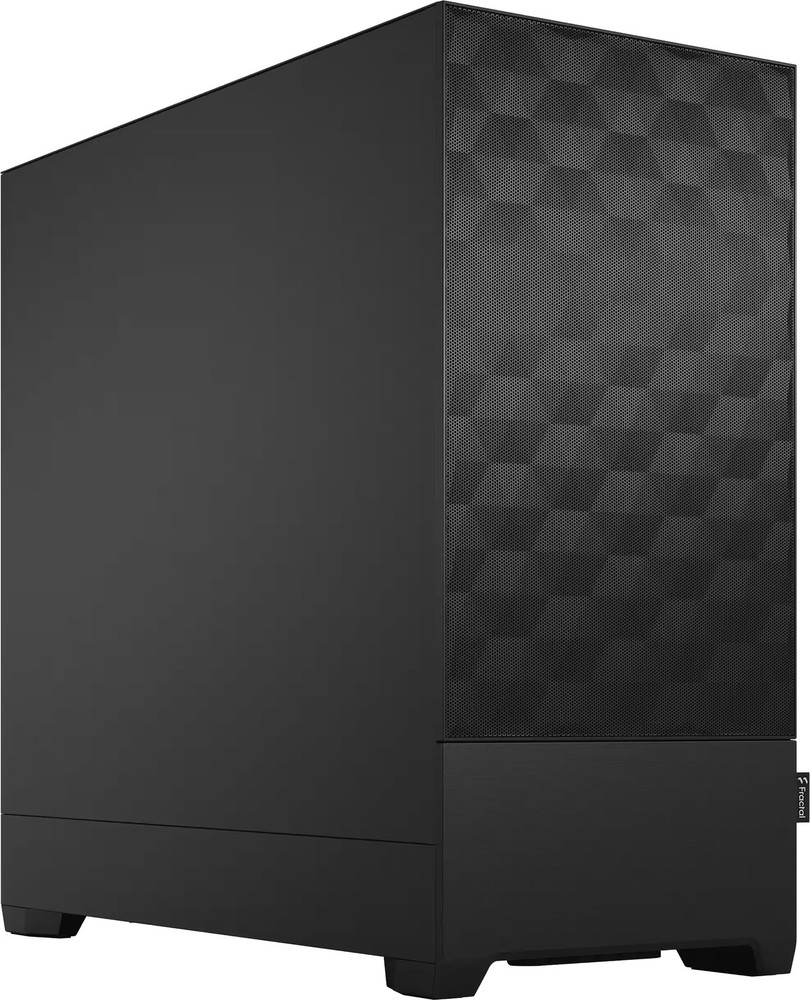 Fractal Design - Pop Air Black ATX High-Airflow Solid Panel Mid Tower Compute...