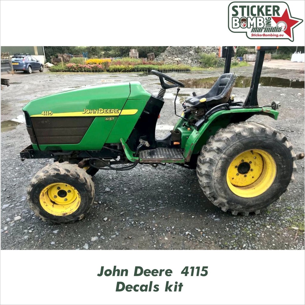 New! John Deere 4115 Decals Kit