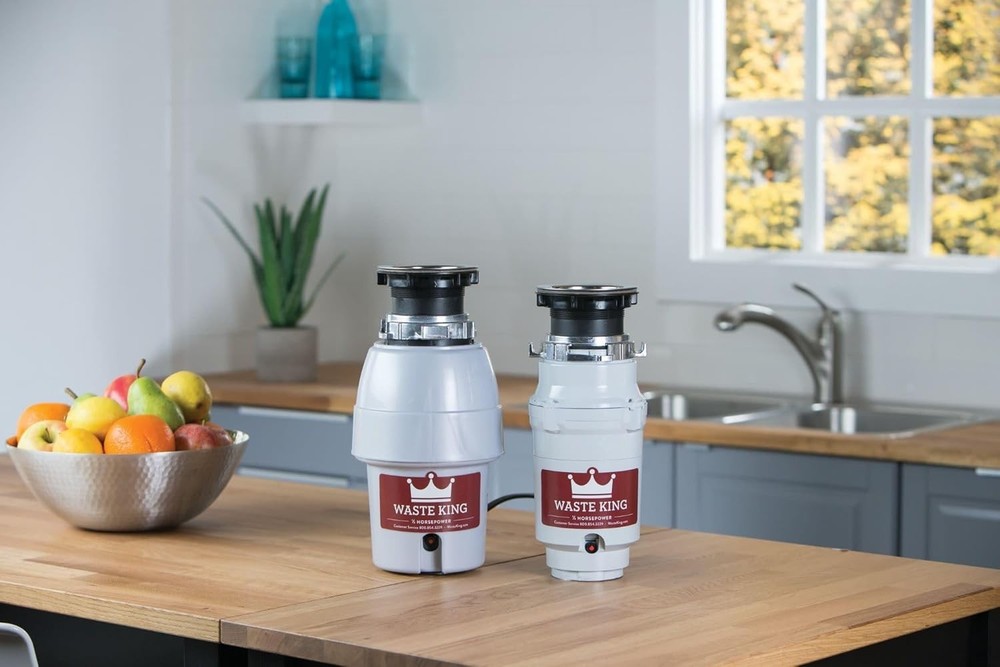 Legend Continuous Feed Garbage Disposal 1/2 HP - Fast Install, No Wiring