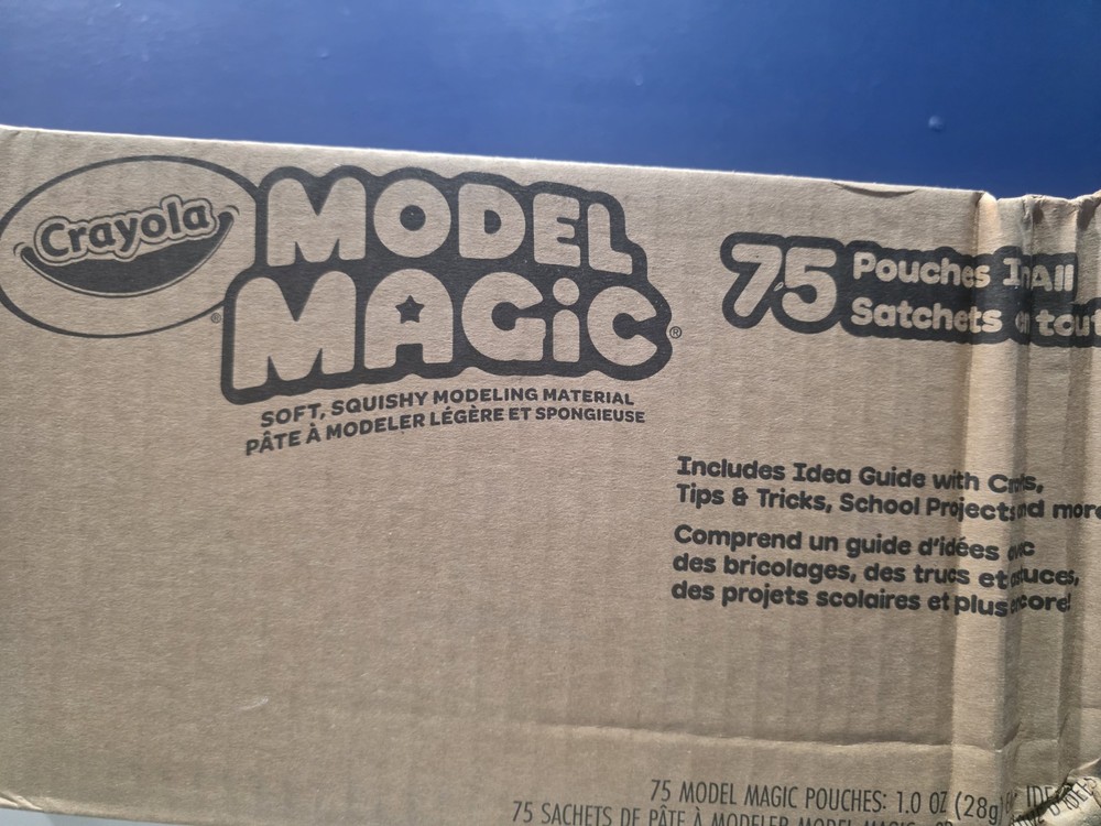 Crayola® Model Magic® Modeling Compound Classpack®, White, 1 oz, 75 count