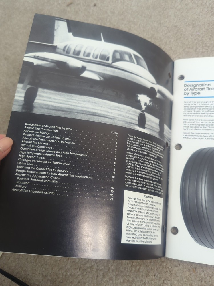 BF GOODRICH Aircraft And Engineering Data Booklet 1979