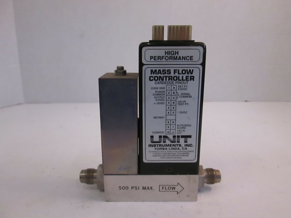 Unit UFC-1500A Mass Flow Controller, Gas-HCL. 500 SCCM