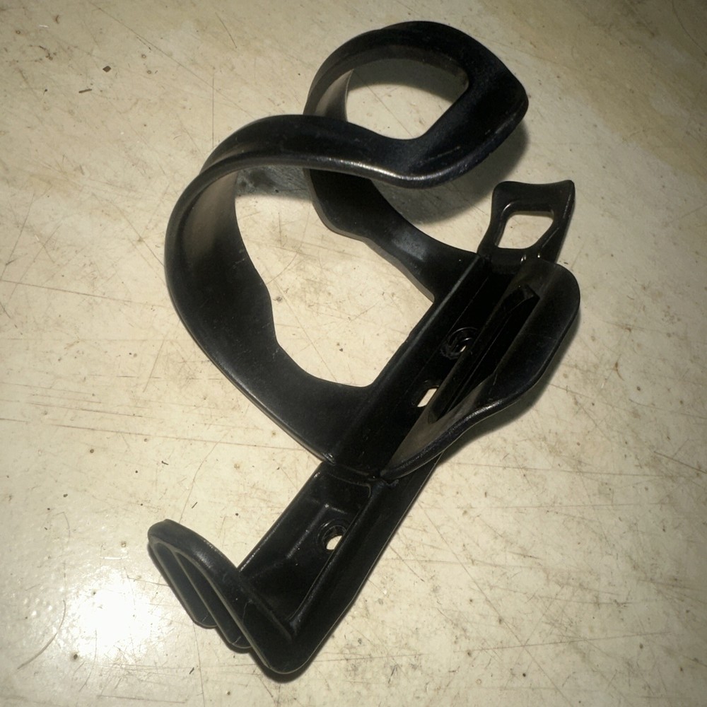 Flip Flop RIGHT or LEFT Side Loading Gloss Black Bicycle Bottle Cage Holder