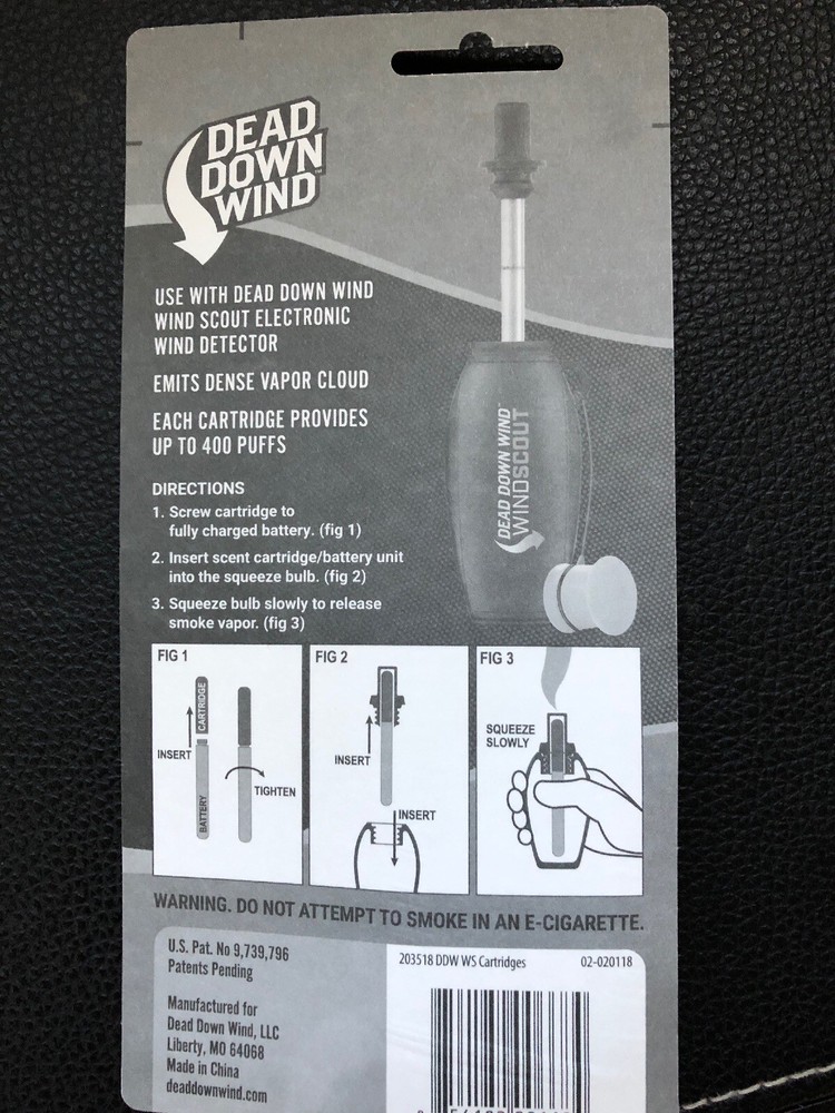 Dead Down Wind 203518 WindScout Wind Detector Refill Catridges