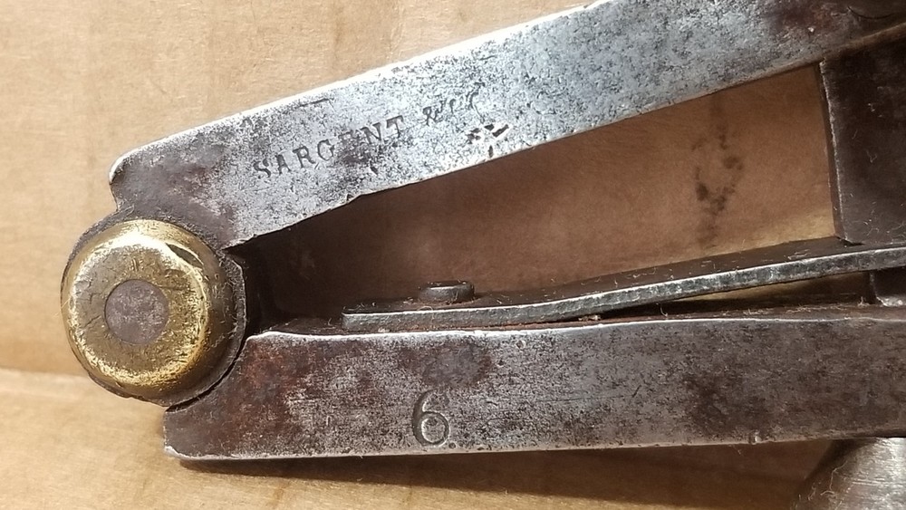 Vintage Sargent & Co 6" Wing Divider Compass Caliper Working VGC