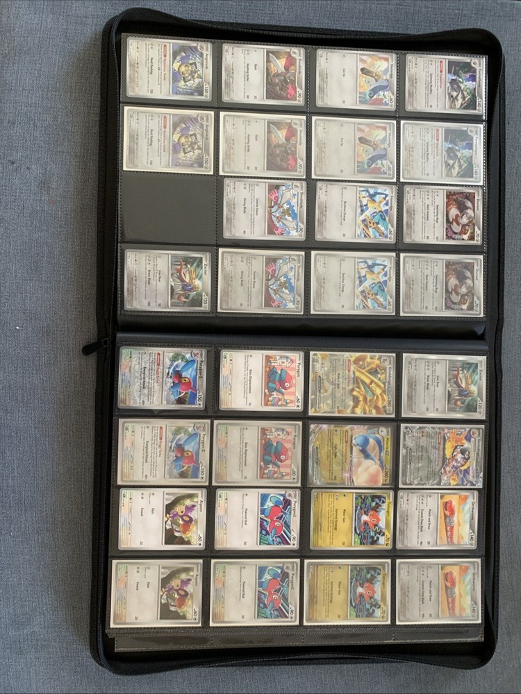 Pokemon Tcg Parodox Rift Partial Master Set NM With Binder