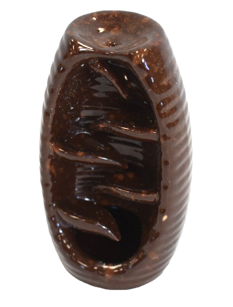 Backflow Incense Burner Waterfall 2-7/8" x 5" Brown BFB-BOT