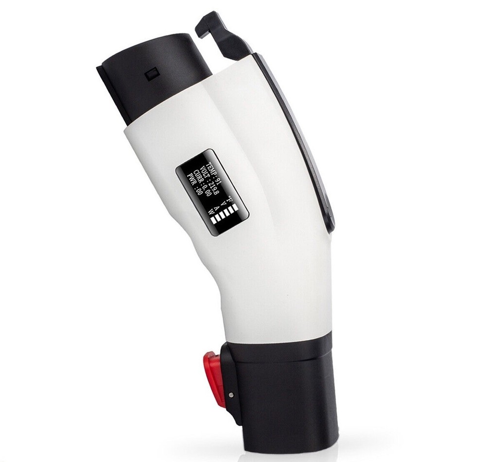 tesla to j1772 With LCD Adapter