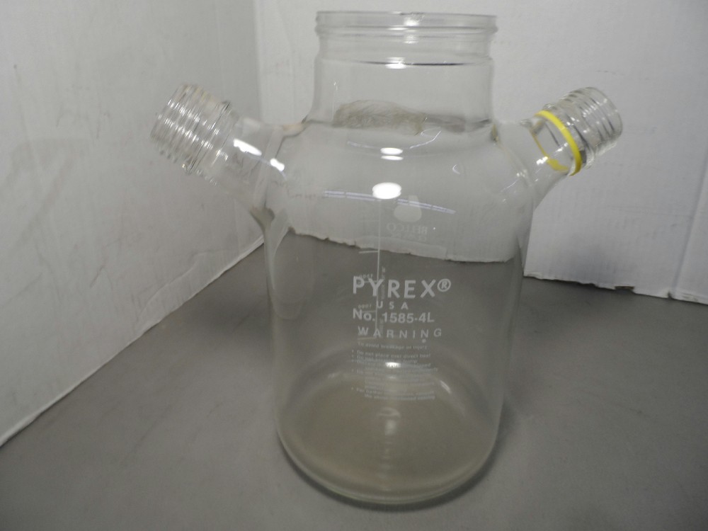 Pyrex 1585-4L Spinner Flask Bellco Glass
