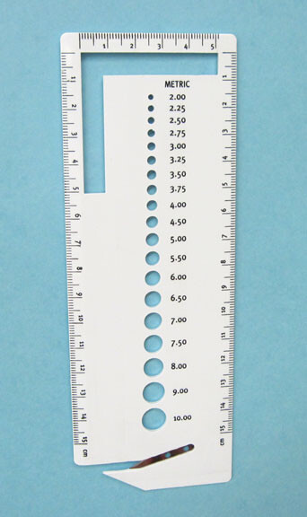 Susan Bates Knit-Check Gauge