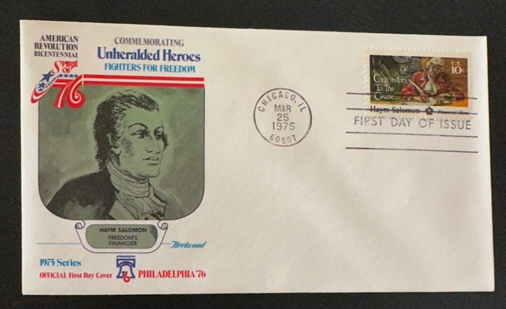 US #1561 Hym Salomon Fleetwood FDC