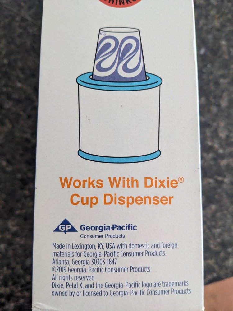 Dixie Multi Purpose Cups 5 oz Throwback Pack Vintage Designs 100 count