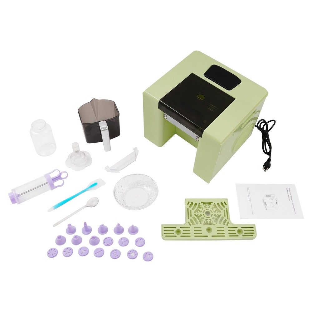 Automatic Shaved Ice Making Machine Touch Control 280W Shaved Ice Machine Modern