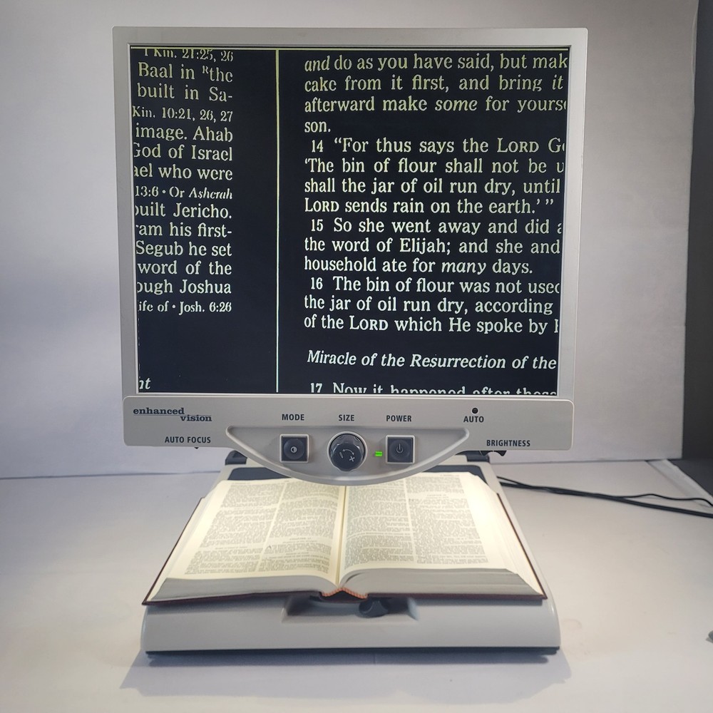 Enhanced Vision Merlin MRVE19A-VA 19" LCD Video Magnifier LV Reader
