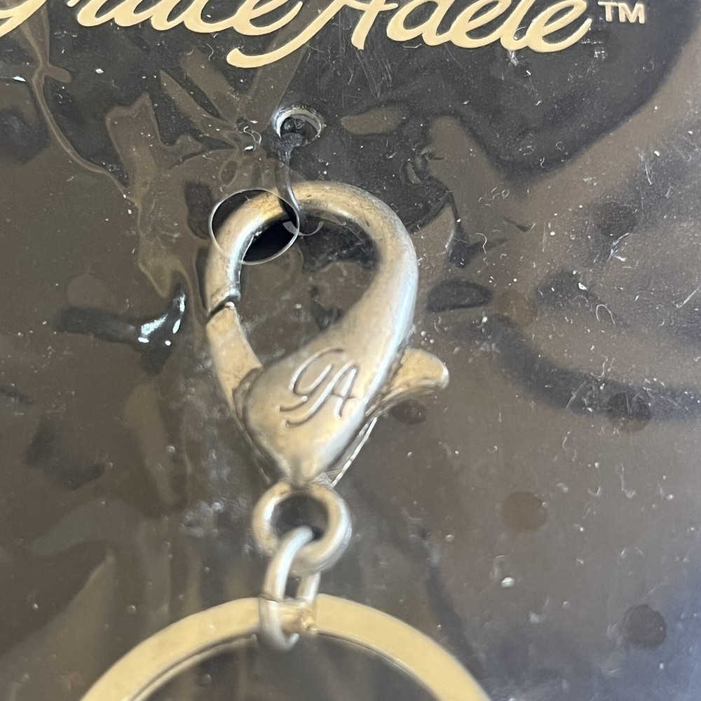 Grace Adele Daisy Sand Purse Clip On Keychain NWT
