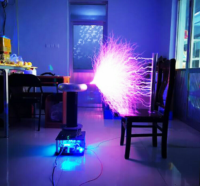 Big Tesla coil Music solid state Tesla coil DRSSTC Artificial lightning storm