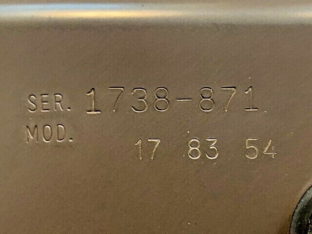 Vintage Victor Imperial 10 Key Push Button Adding Machine+Case/As-Is/Untested