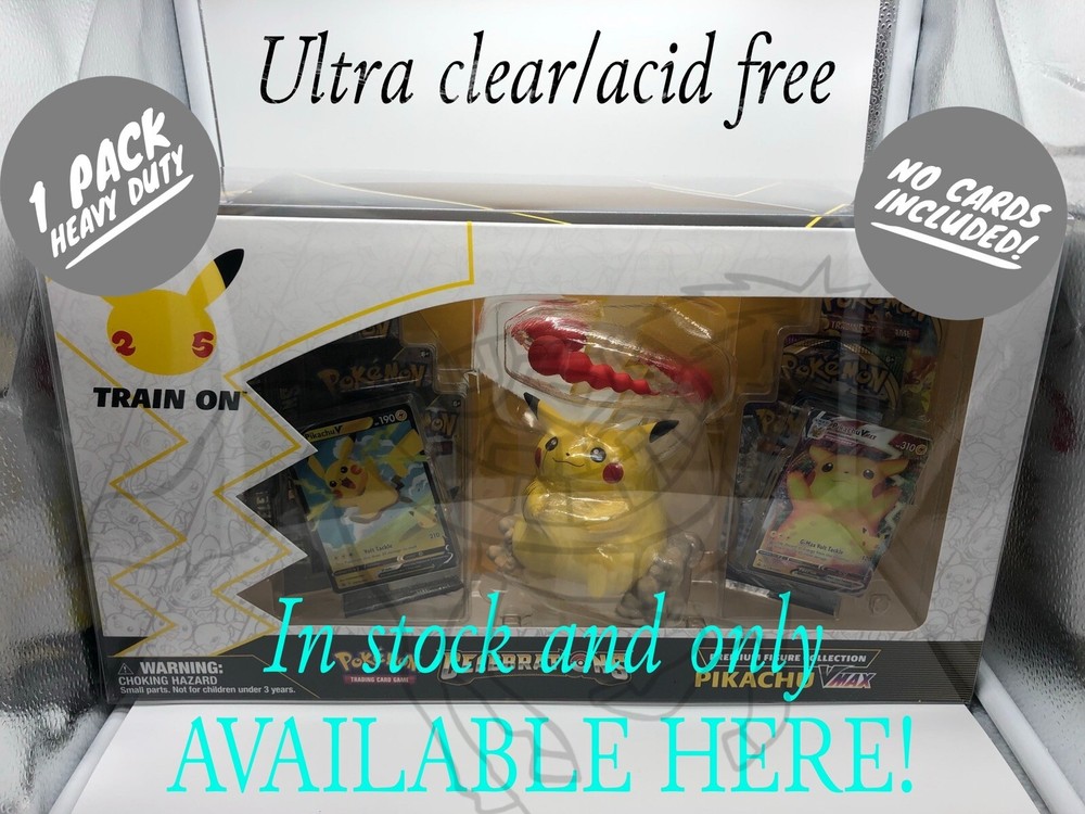 One Protecting case for Pokemon Celebrations Pikachu Vmax figure
