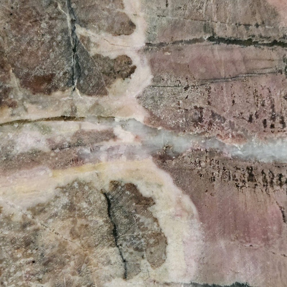 Rhodonite large lapidary slab 681 grams