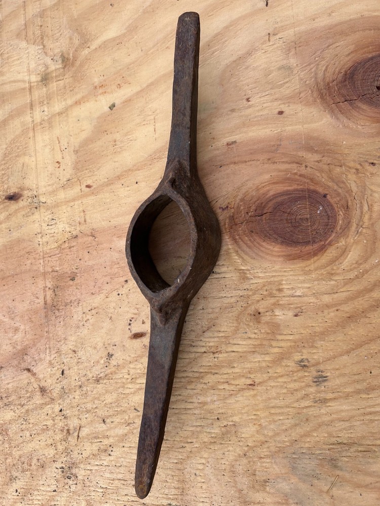 Long Pick Head Rusty Rustic no handle Original Vintage Primitive Farm Decor