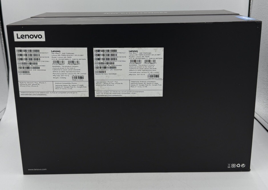 Star Wars Jedi Challenges VR Headset, Lightsaber, Controller & Tracking