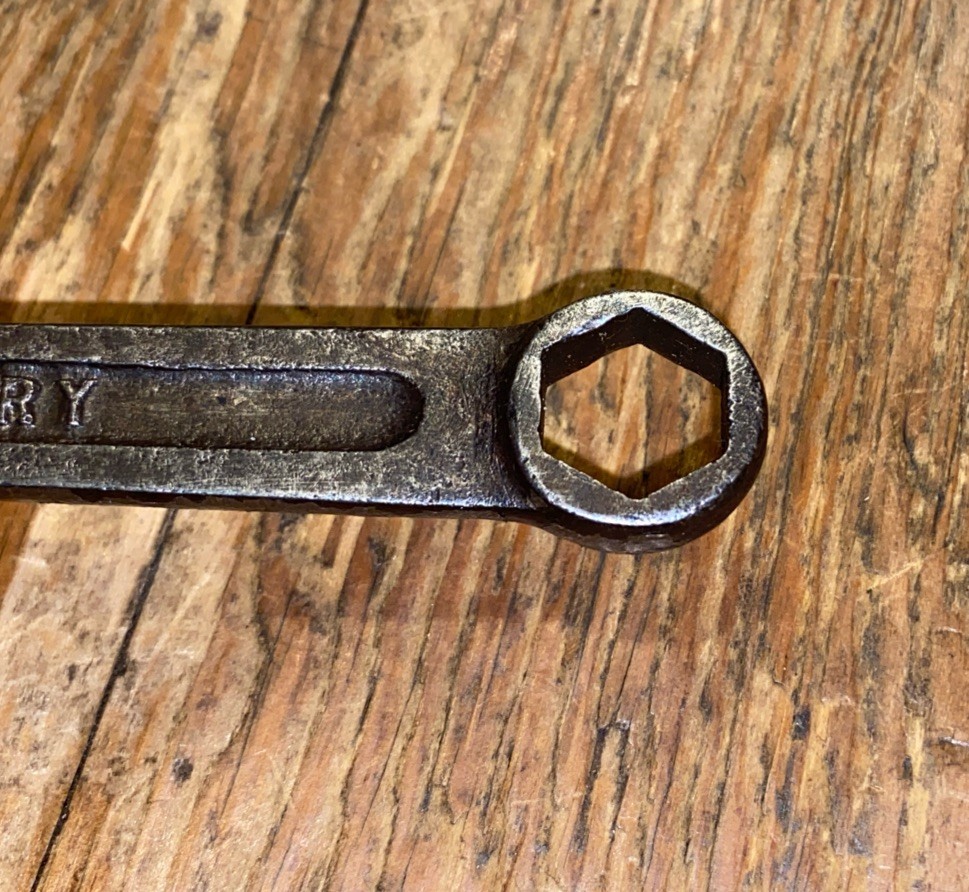VINTAGE COVENTRY CENTAUR CYCLE Co DOUBLE RING SPANNER CLASSIC BICYCLE OLD TOOLS
