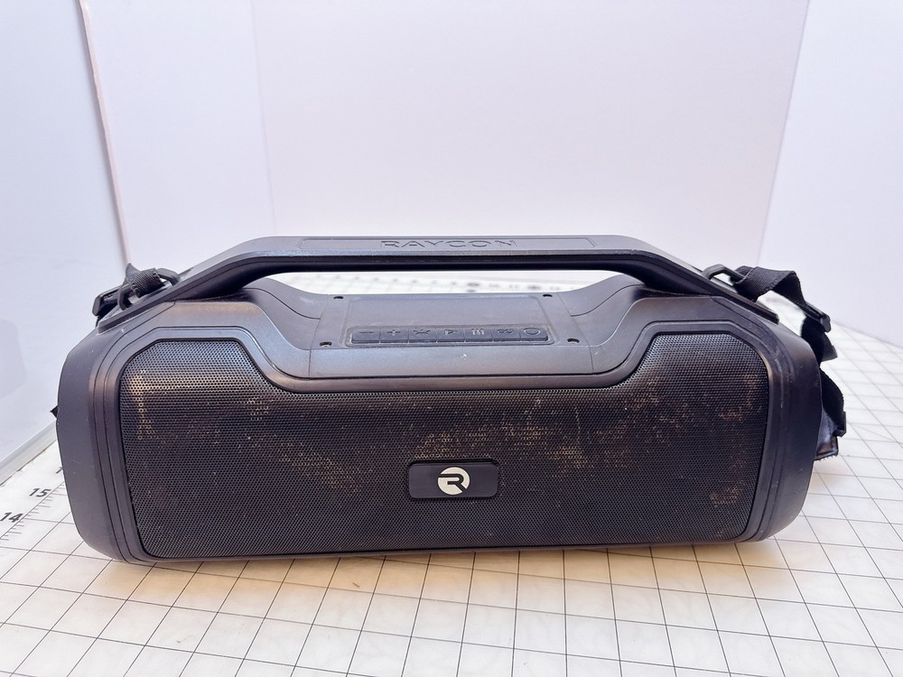 Raycon RBS951-21E-BLA The BoomBox Bluetooth Wireless Speaker Lights. Tested