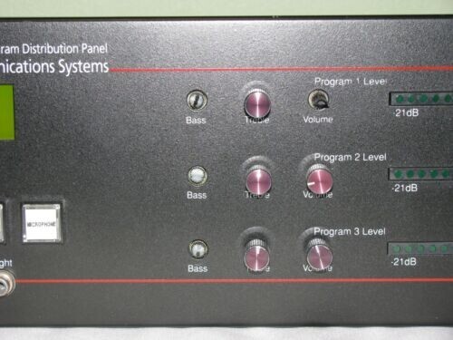 Simplex 5120-9180 Program Distribution Panel Has BROKEN KNOBS Working Pull