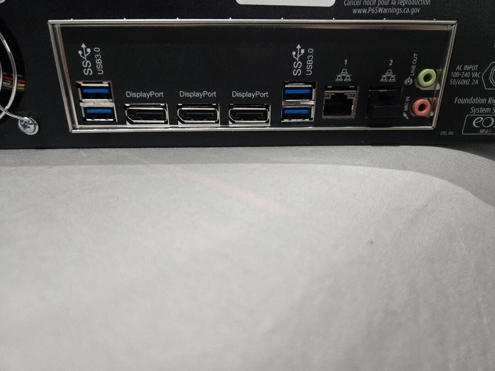 ETC FOUNDATIONS RIGGING SERVER ION STAGE CONTROL CONTROLLERS FREE WORLDWIDE SHIP