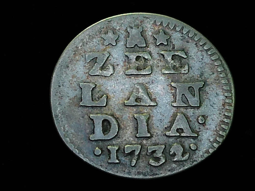 1732 Colonial Silver Two Stuivers - Zeeland