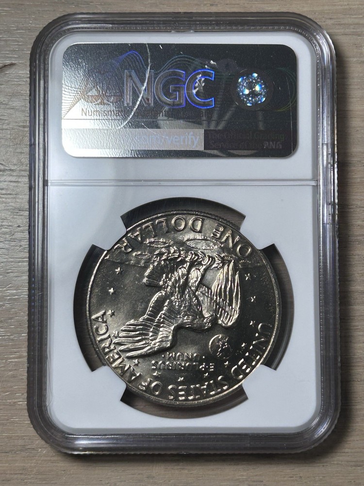 1973 D Eisenhower Dollar NGC MS 66 + Plus Grade