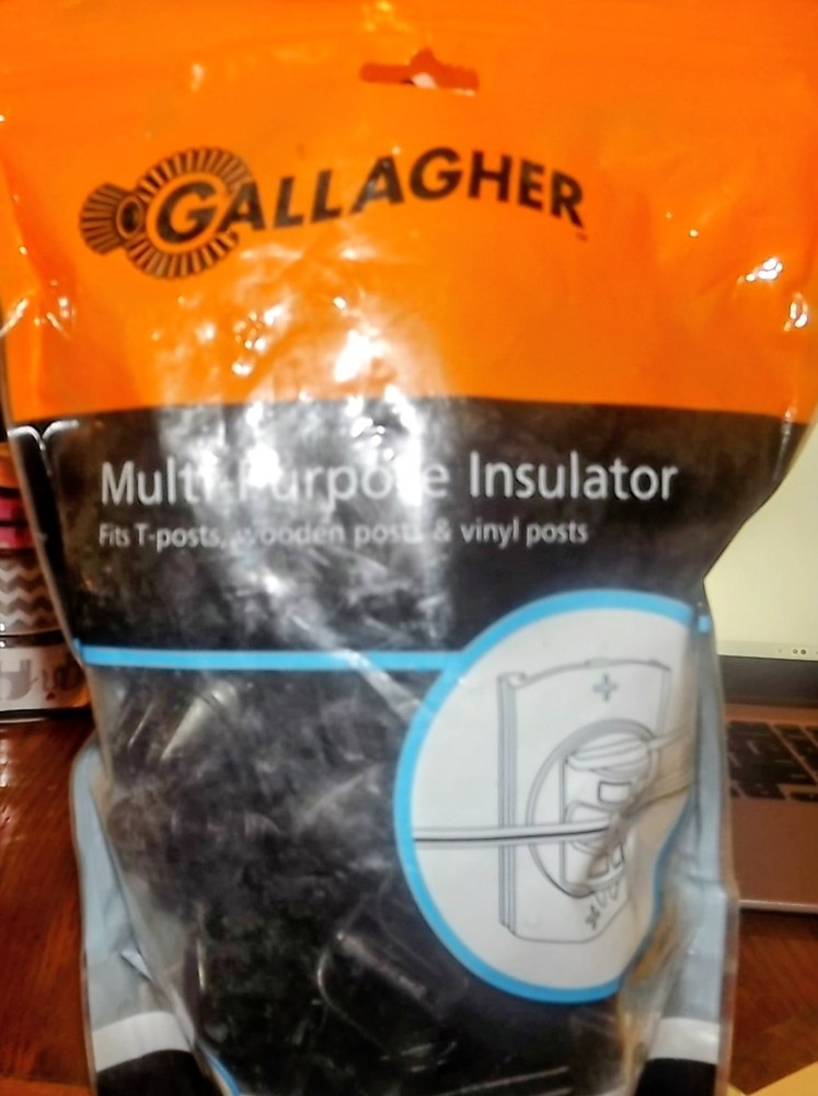 Gallagher Multi Purpose Insulator 20 ct Bag NIP G681034
