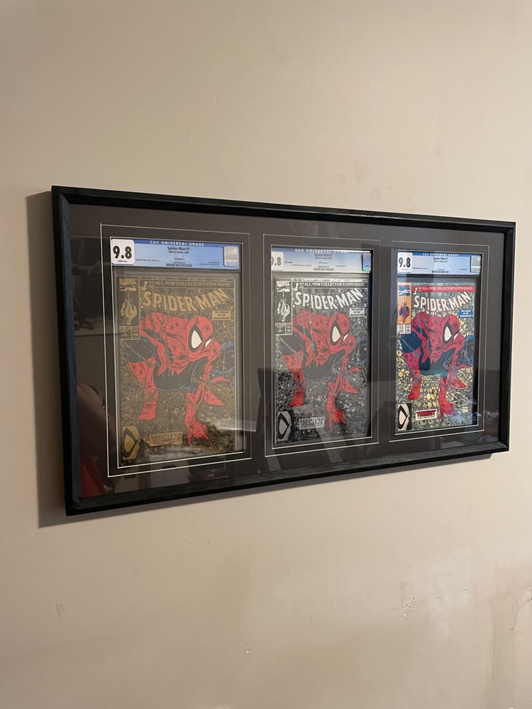 CGC Graded Comic Book Display Case 1x3 - Picture Frame - Reg Acrylic Window