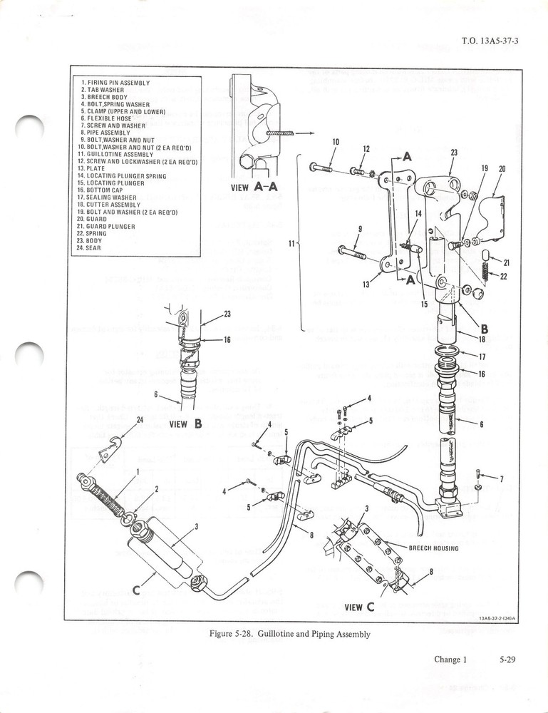 MK-H7 Ejection Seat Overhaul (Air Force Seat) Flight Manual - CD version