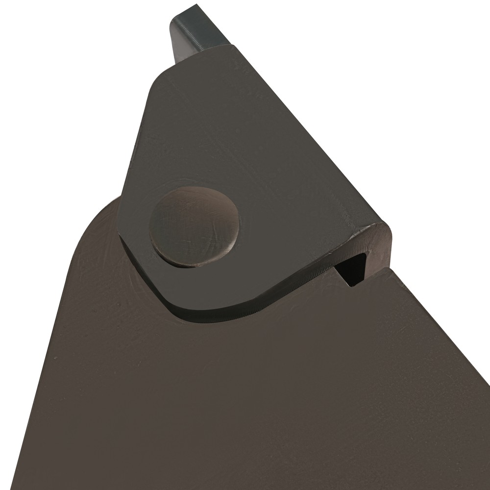 2 X Heavy Duty Steel Dump Truck Trailer Hinges Work On Any 2" Rectangular Tube