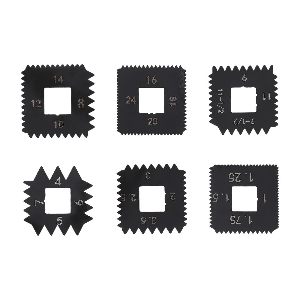 Universal Outside Thread Chaser 7402 External Thread Repair Tool Carbon Set